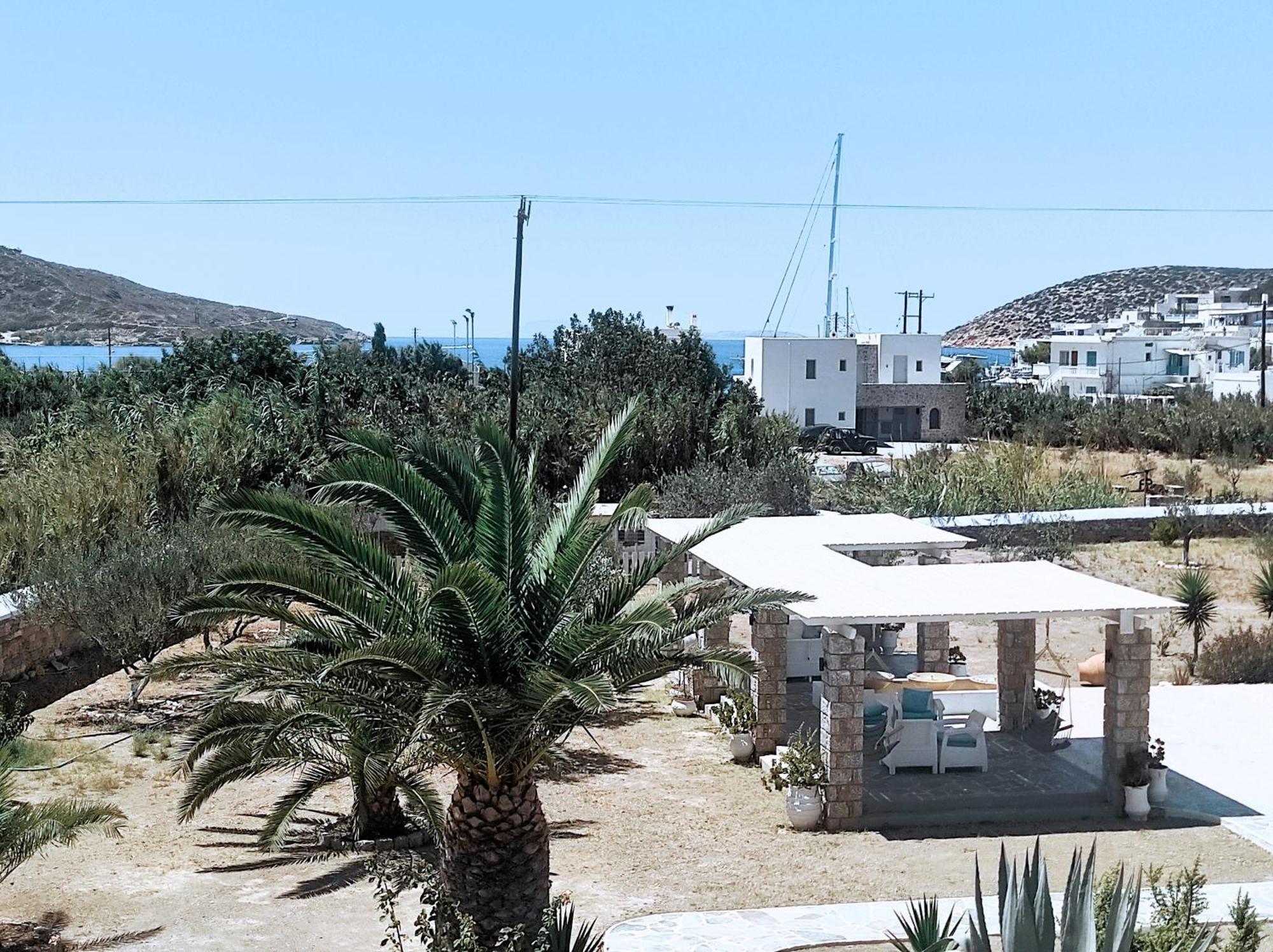 Villa Le Grand Bleu Katápola Eksteriør bilde